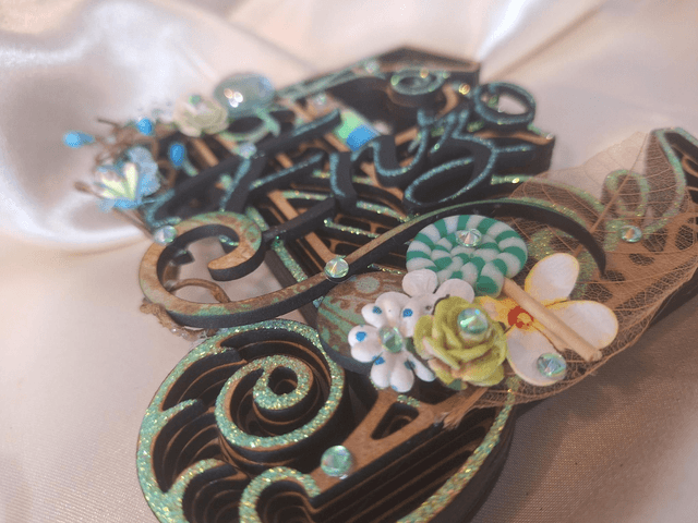 Monogram scrap 