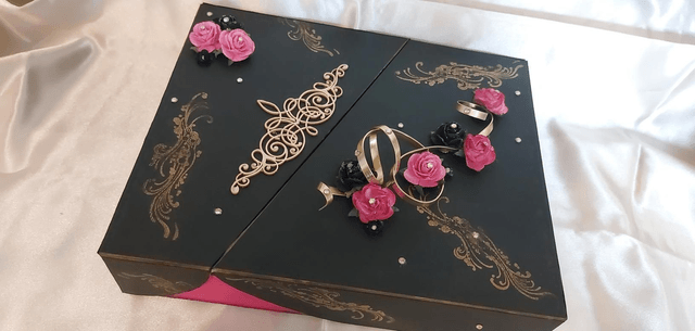 Livre d'or Avec boîte fait main Personnalisé