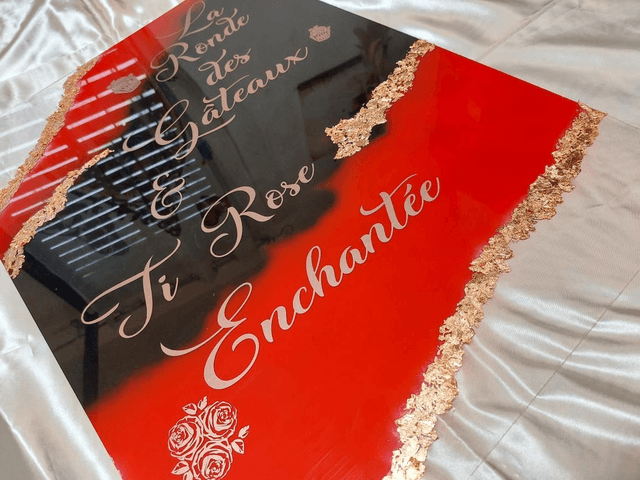 Cadre plexiglass personnalisé