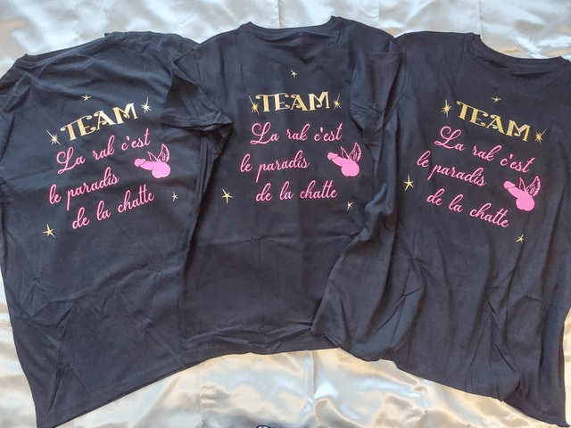 Tee-shirt personnalisé EVJF / EVG
