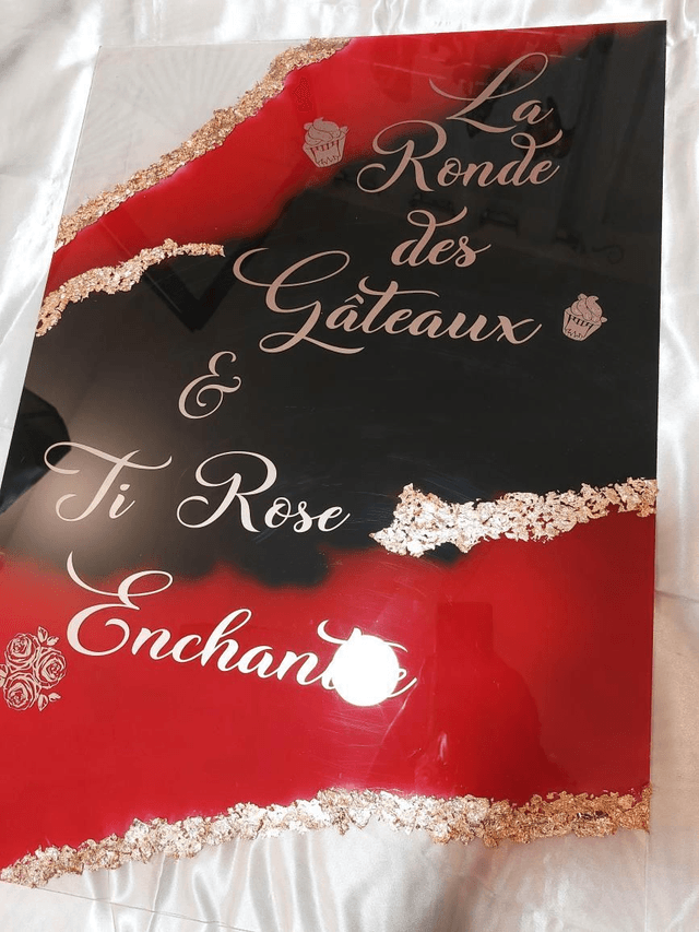 Cadre plexiglass personnalisé