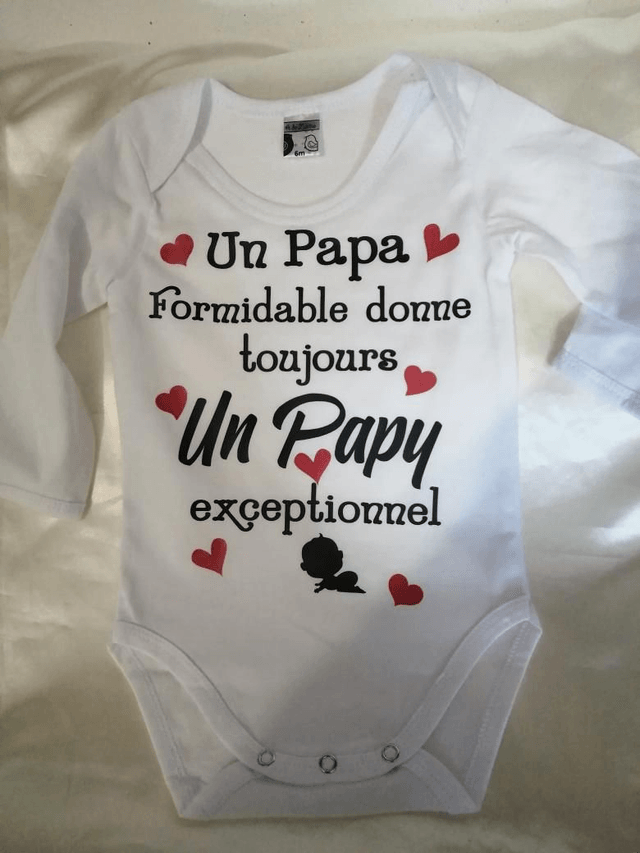 Body manches longues personnalisés