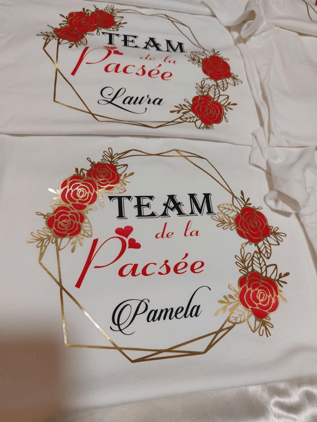 Tee-shirt personnalisé EVJF / EVG