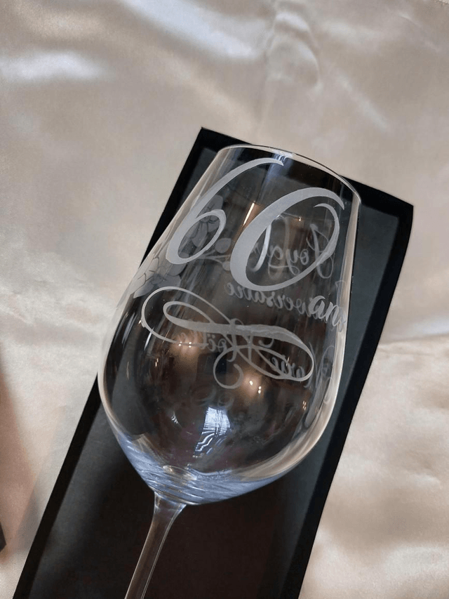 Grand verre à cocktail personnalisé 