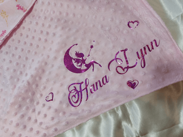Couverture bébé personnalisée 