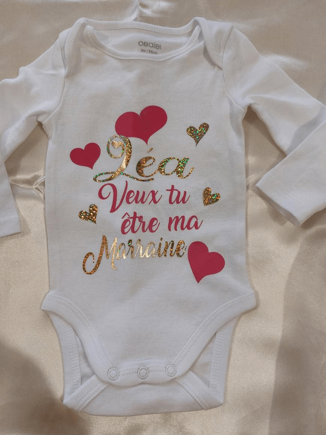 Body manches longues personnalisés