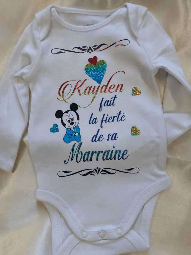 Body manches longues personnalisés