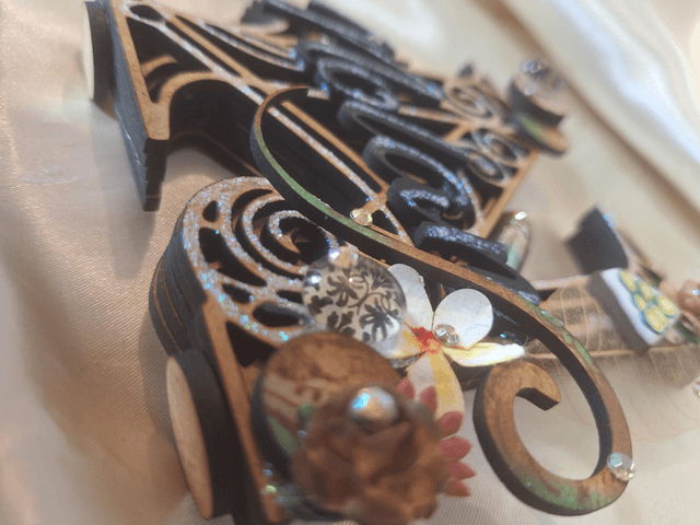 Monogram scrap 