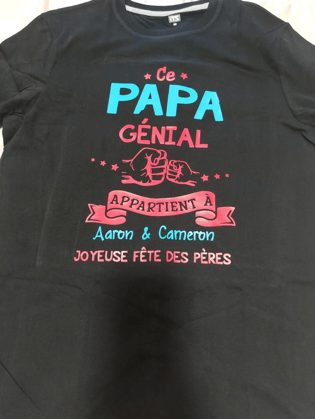 Tee-shirt personnalisé 
