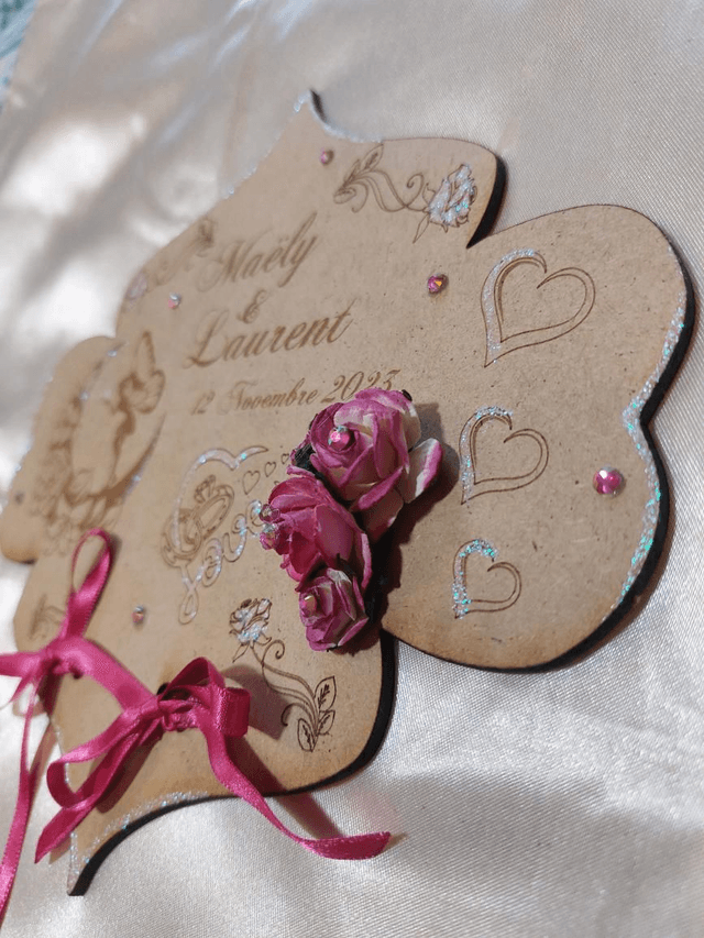 Porte alliance plateau en bois 