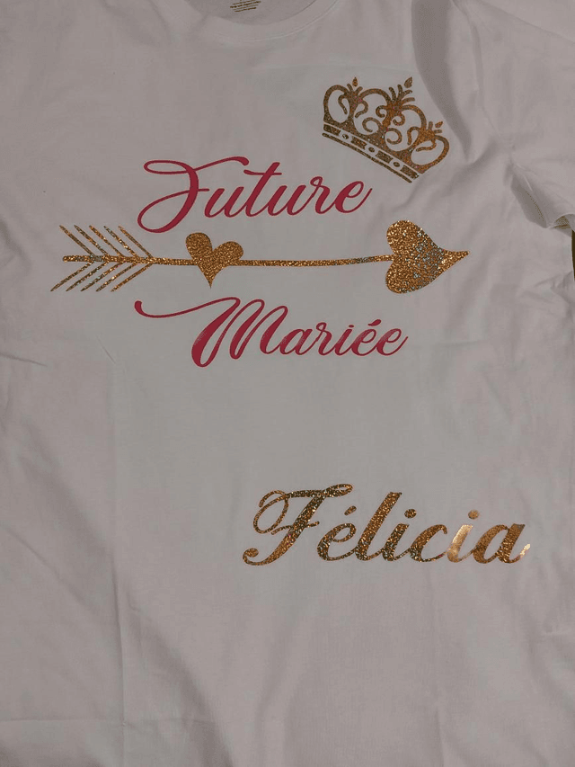 Tee-shirt personnalisé EVJF / EVG