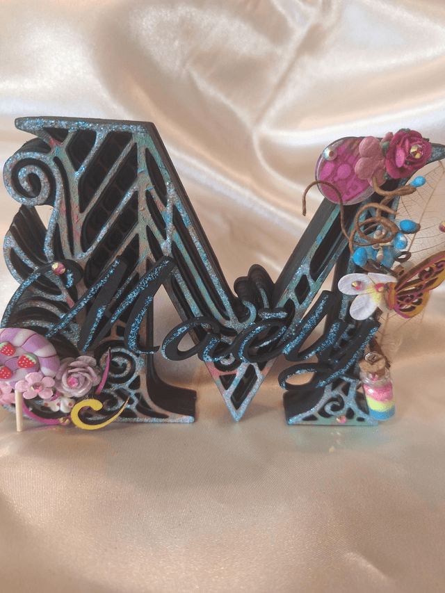 Monogram scrap 